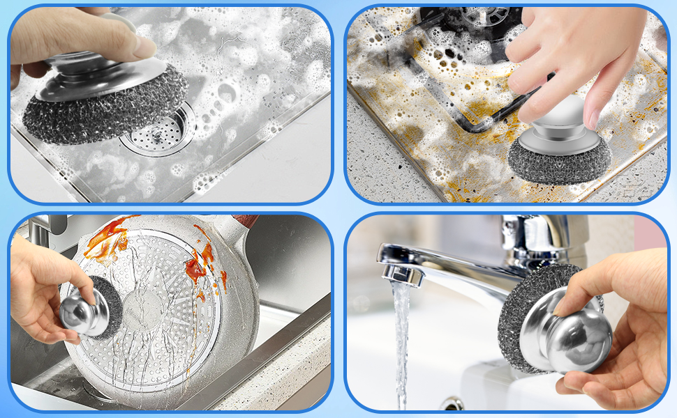 Stainless Steel Wool Scrubber