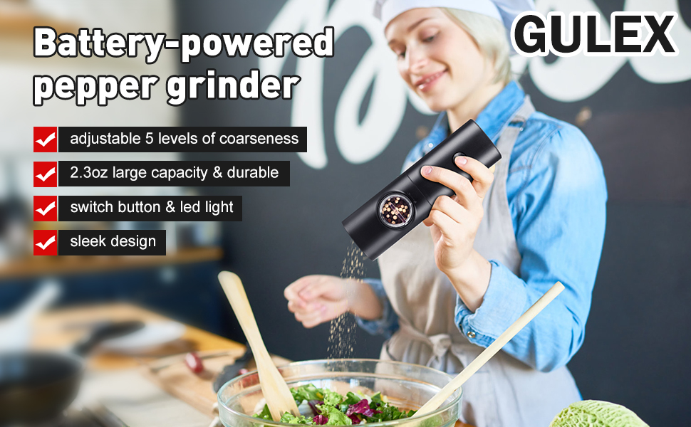 salt and pepper grinder set