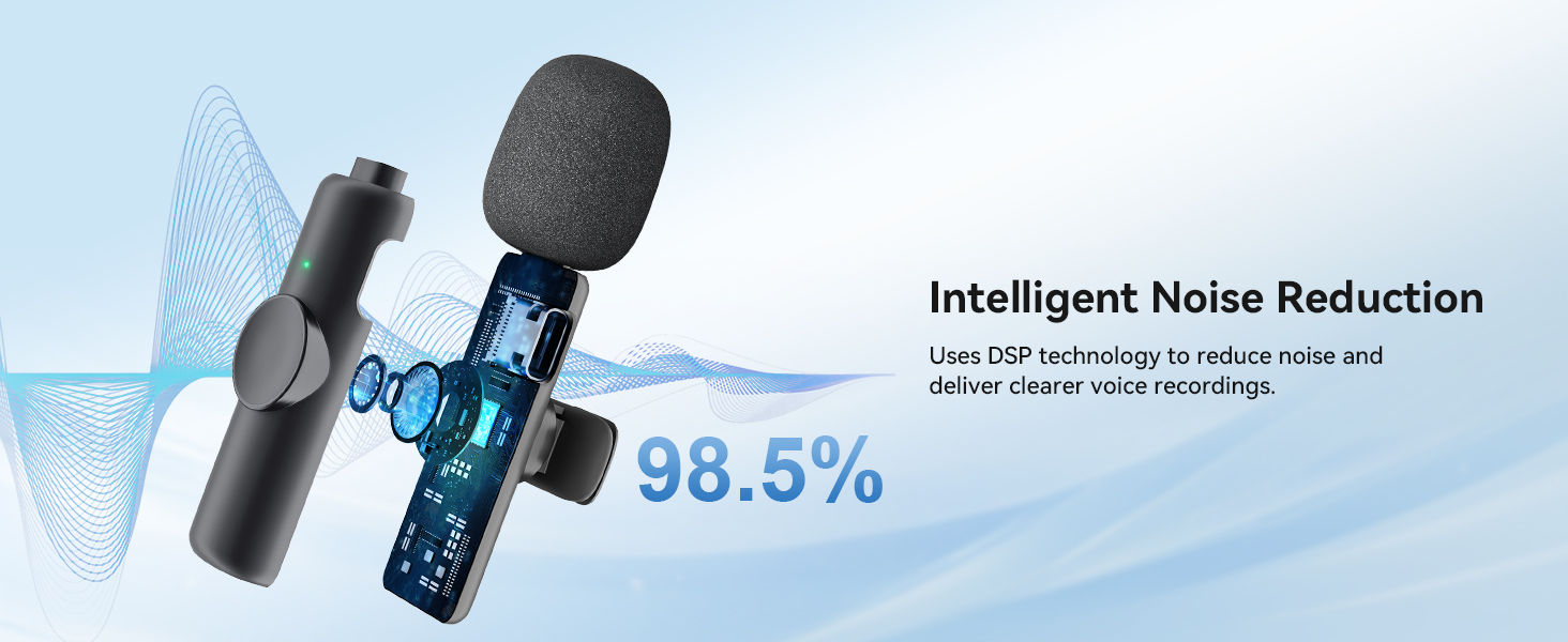 wireless lapel microphone