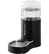 CZPET Automatic 7L Dog and Cat Water Dispenser with Stainless Steel Bowl Gravity Waterer,100% BPA...