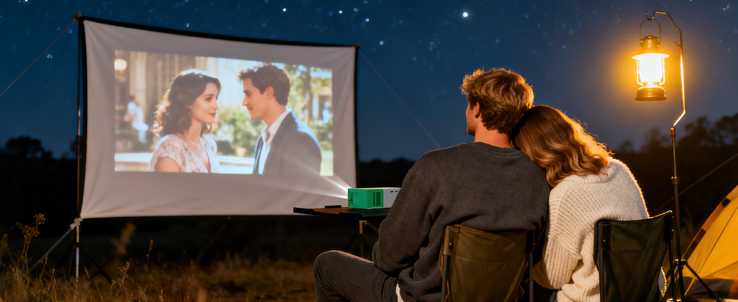 mini Projector outdoor