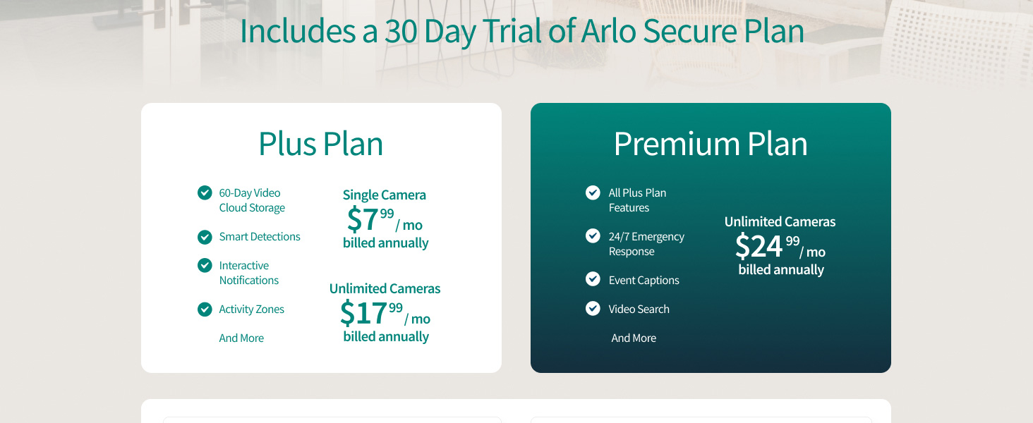 Arlo Essential Battery Security Camera 2K