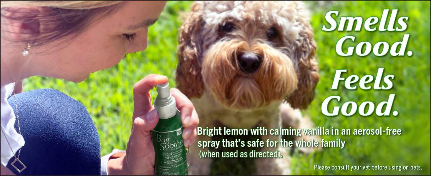Smells good, feels good.