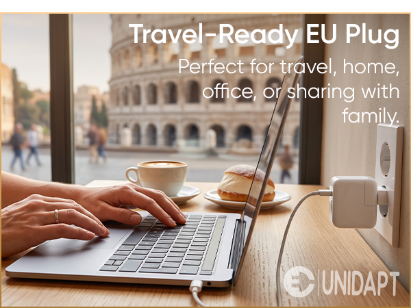 Travel Ready EU Plug
