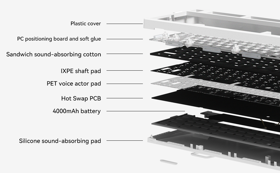 ZH870 mechanical keyboard