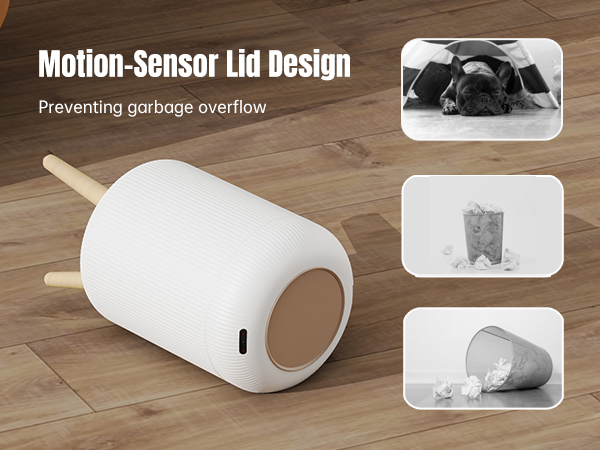 sensor trash can bathroom