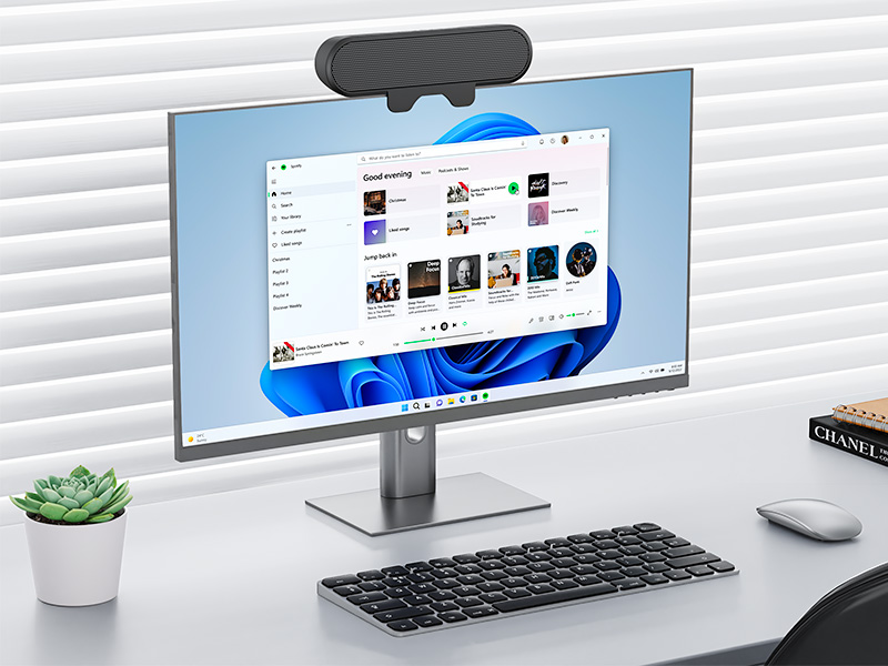 portable clip speaker