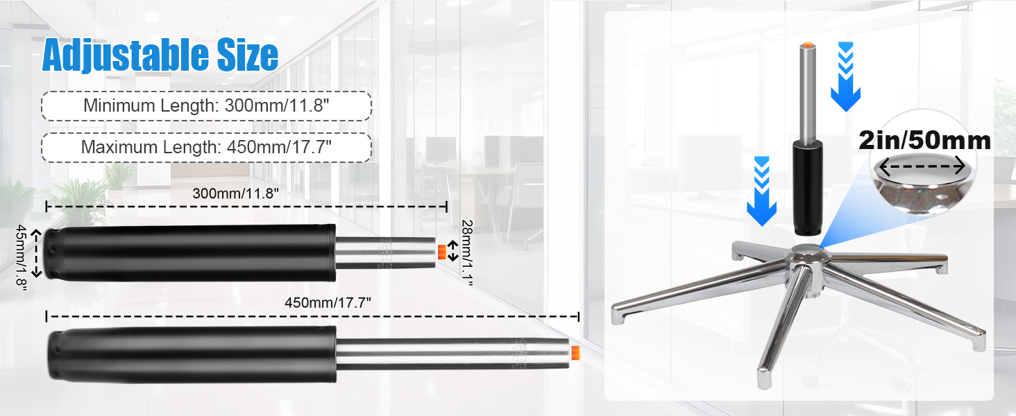 office chair gas cylinder