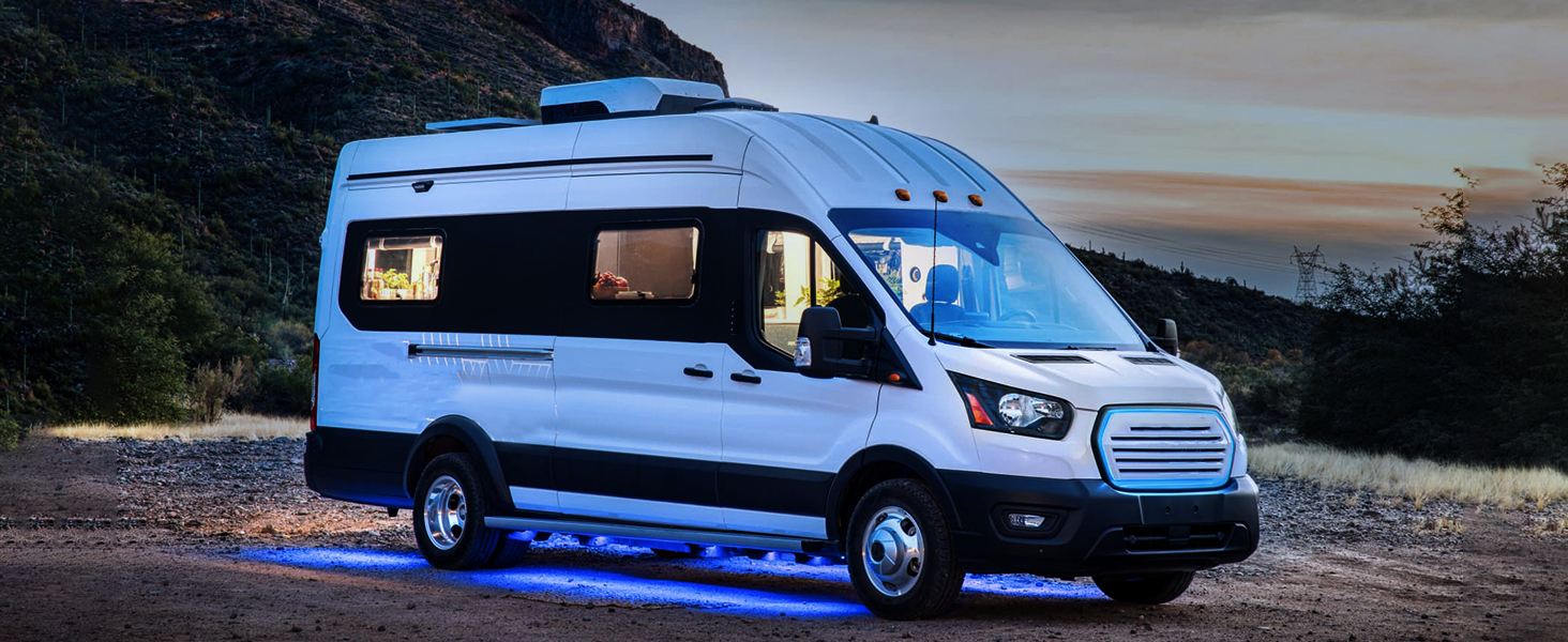 Nilight 4Pcs Aluminum Underglow Neon Accent Strip Lights