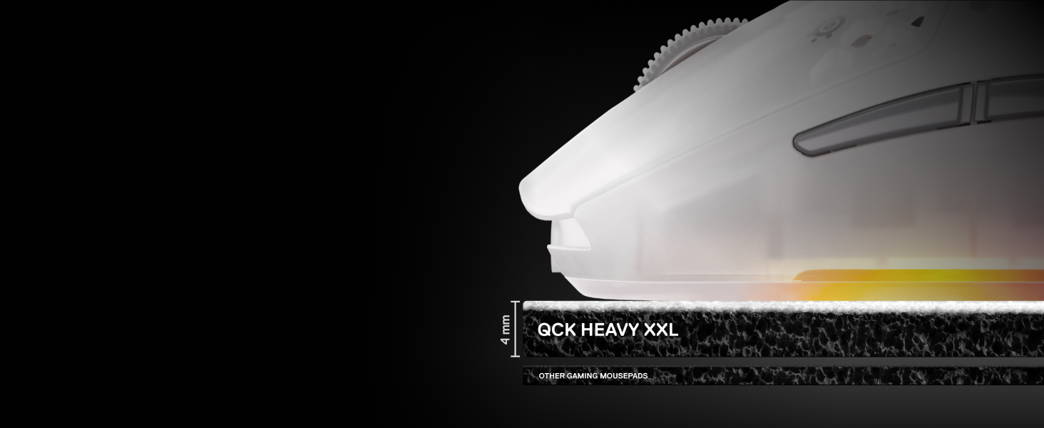 Plush and Supportive QcK Mousepad 