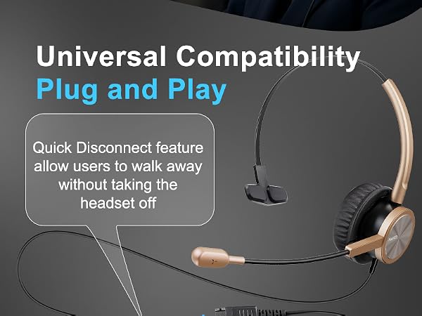 telephone headsets for office phones