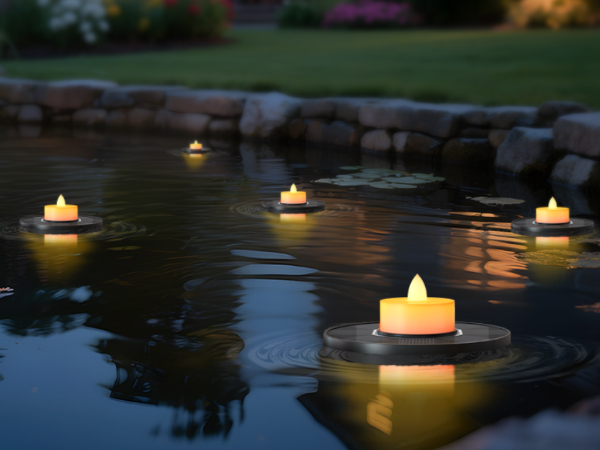 floating pool candles