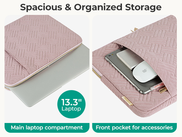 spacious and organized storage