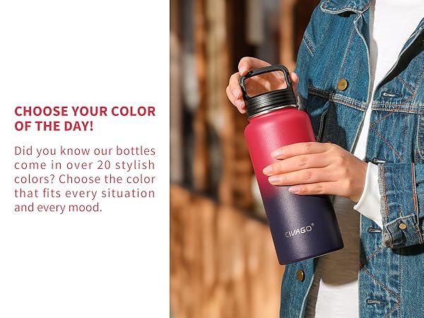 travel water bottle