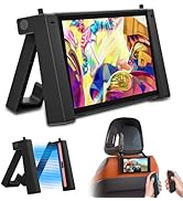 HEATFUN Switch 2 Car Headrest Mount &amp; Table Stand - Adjustable Nintendo Switch 2 Holder with Anti...