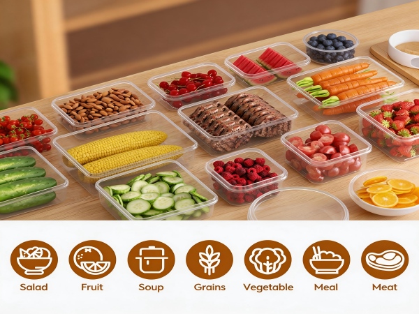 Food Storage Containers with Lids