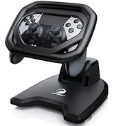 HONCAM Steering Wheel for PS5/PS5 Elite Controllers, Racing Wheel Table Attachment with 4 Suction...