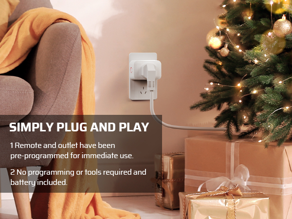 indoor remote control outlet