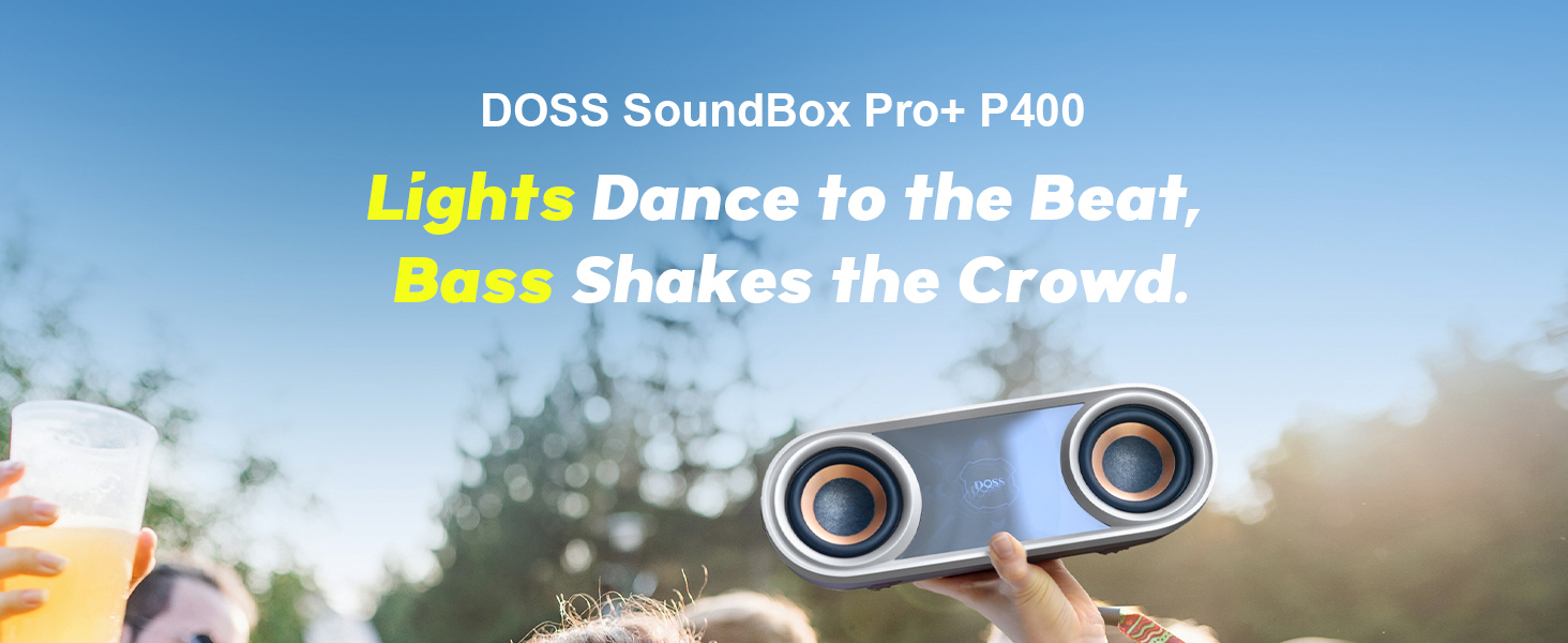 DOSS SoundBox Pro+ P400 Bluetooth Speaker