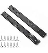Ravinte 10 Pairs 20 Pack 22 Inch Full Extension Ball Bearing Drawer Slides Side Mount Soft Close ...