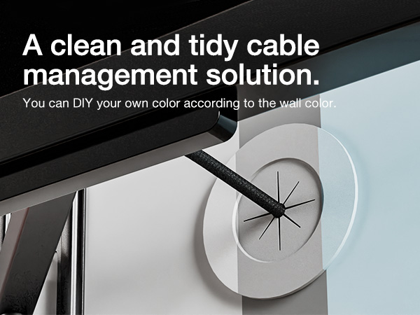 behind wall cable management