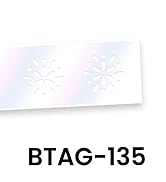 Brother BTAG-135 Label Tape: White Print on Clear Label, ~1/2&amp;amp;#34; (12mm) wide