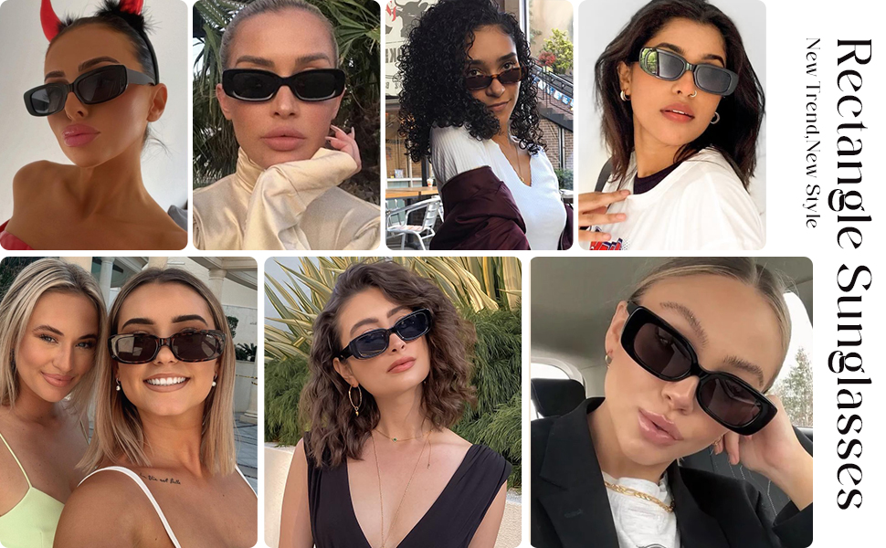 rectangle sunglasses