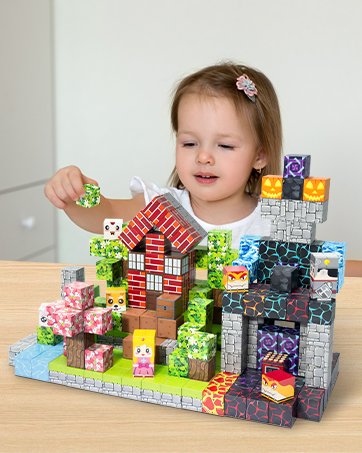 Magnetic Building Blocks