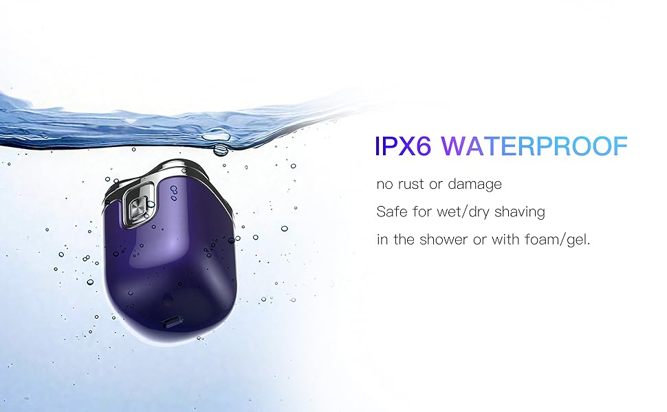 IPX6 WATERPROOF