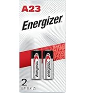 Energizer A23 Batteries, A23 Battery Alkaline, 2 Count