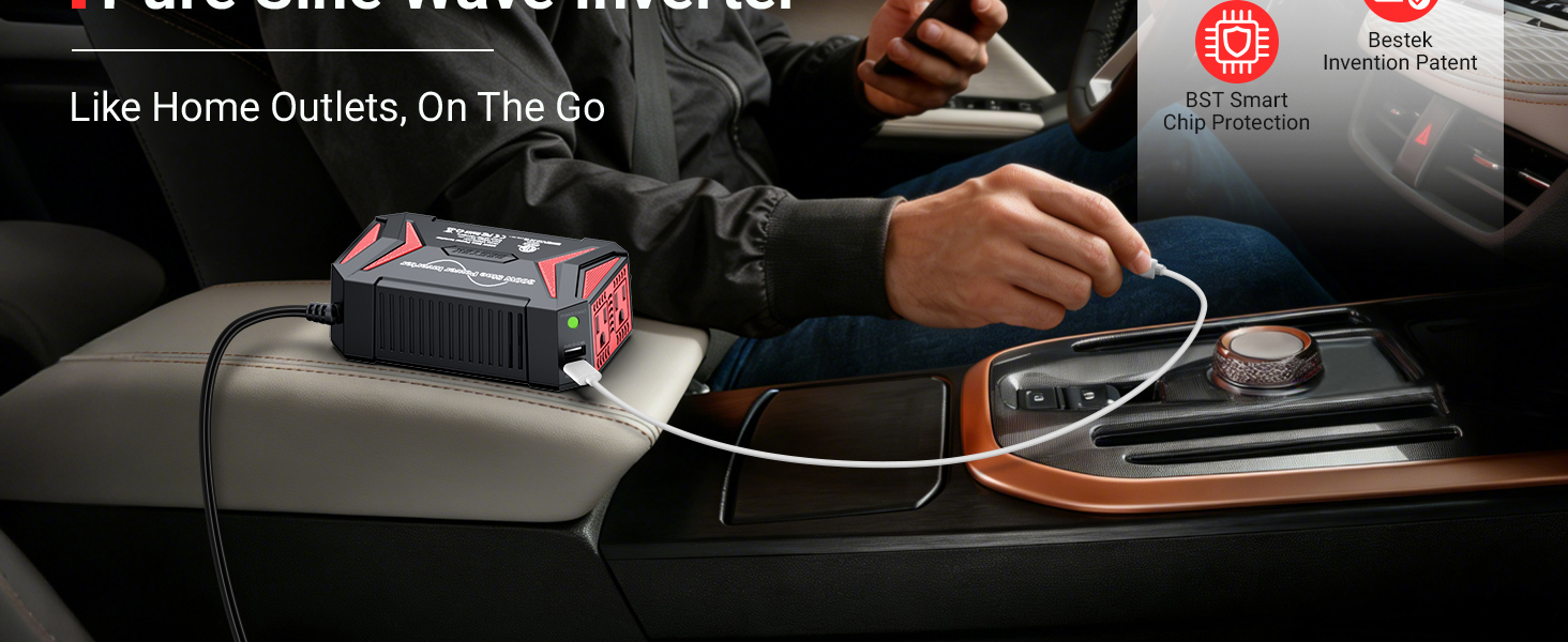 pure sine wave car inverter