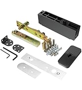 GEKRONE Self Closing Concealed Door Pivot Hinges Heavy-Duty Spring Hydraulic 360 Degree Rotation ...