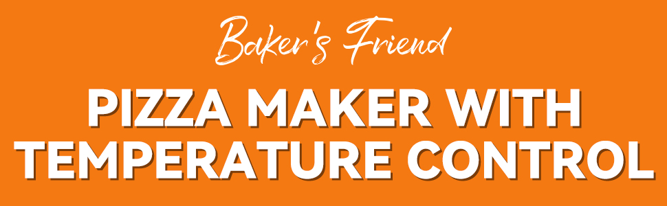 Pizza Maker With Temperature Control