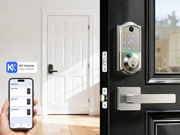 keyless entry door lock