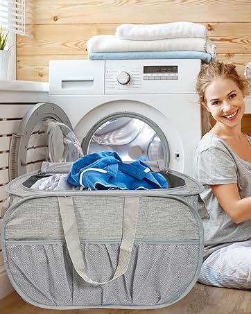 laundry basket with lid