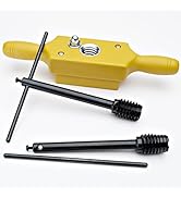 Kings County Tools Tap and Die Set | 1-1/4 Inch Size | Cuts Male &amp; Female Wooden Threads | Two-Ha...