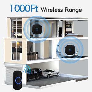 1000ft wireless range