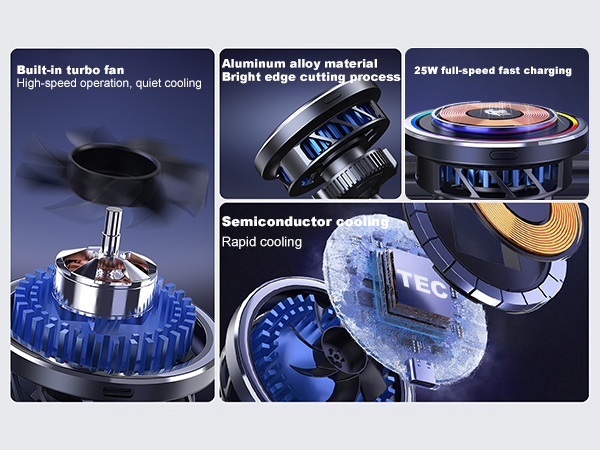 25W Magsafe Car Mount Charger