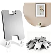 GearFusion 8Pcs Picture Hanging Hooks for Drywall, Damage Free Picture Hangers Without Nails, Uni...