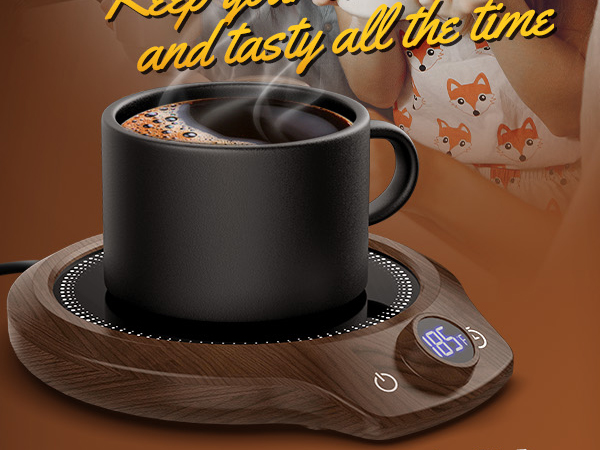 Coffee Mug Warmer Wood