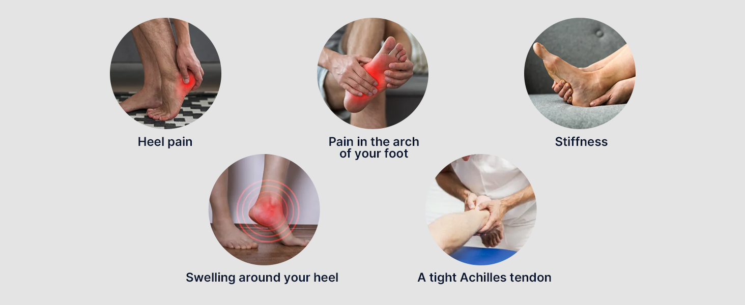 Plantar fasciitis relief for flat feet fallen arches and heel pain