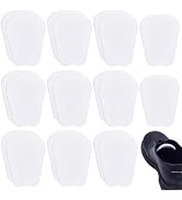 PH PandaHall 10 Pairs Self-Adhesive Felt Tongue Pads White Soft Cushion Inserts for Shoes Non-Sli...
