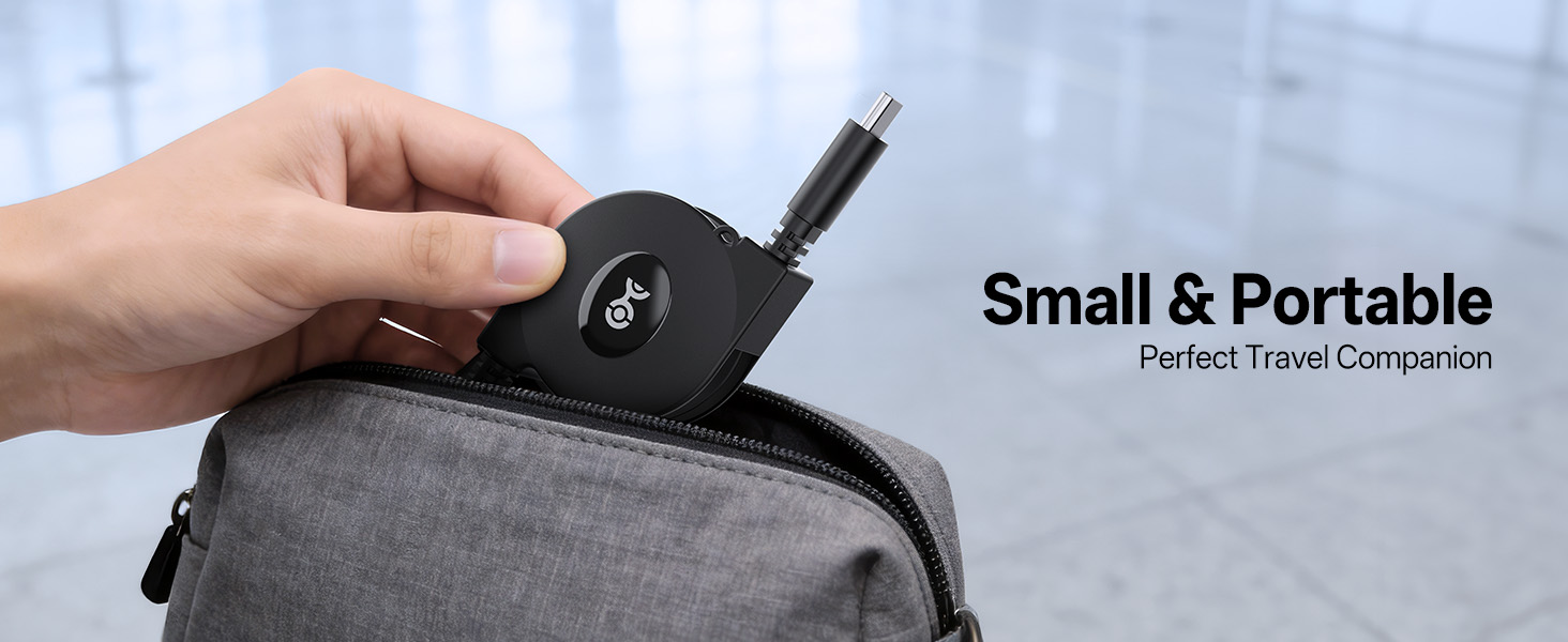 Retractable USB C Cable