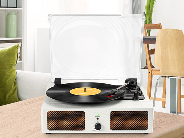 turntable with speakers