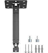 suptek Extended Mini Projector Ceiling Mount Adjustable Wall Mount with Thread Adapters for Proje...