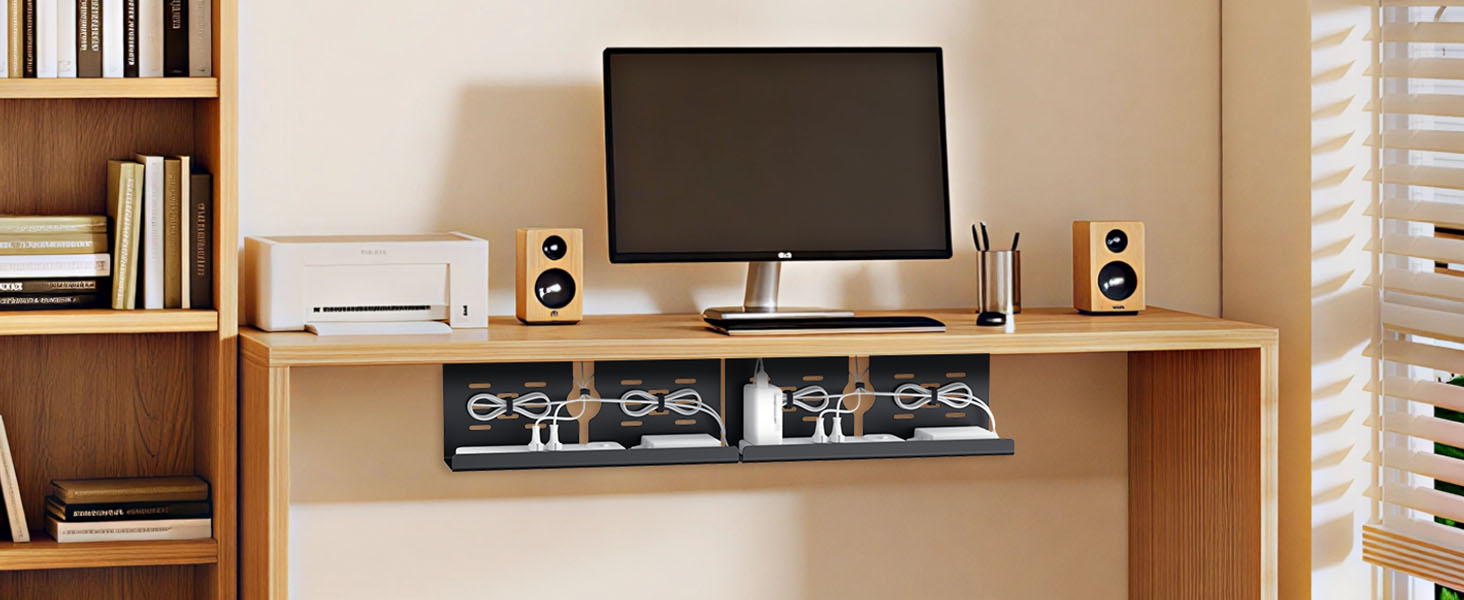 Black Cable Management Tray-3