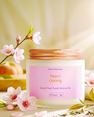 Scented Candles for Home Aromatherapy Candle Gift Present Set Soy Wax Long Lasting Gift Birthday