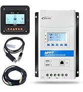 EPEVER Latest MPPT 20A Solar Charge Controller, 12V/24V TRIRON 2210N Intelligent Modular-Designed...