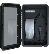 EV Charger Outdoor Enclosure, Charger Station Box for Tesla Wall Charger, Cable Cord Holder Lock ...