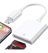 [Apple MFi Certified] Lightning to SD Card Camera Reader for iPhone iPad,Memory Card Reader Trail...